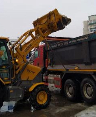 Делимся результатами по вывозу снега